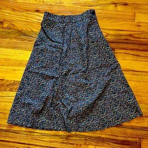 VTG Spackle high-waist midi skirt